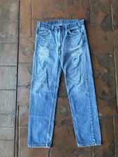 Vintage 90s Levis 505 Jeans Men’s 33x32 Light Wash Straight USA Made