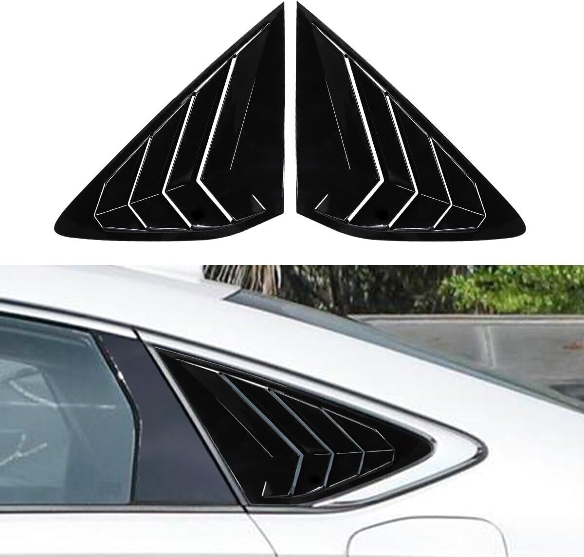 2023-2024 Honda Accord Rear Side Window Louvers Cover  