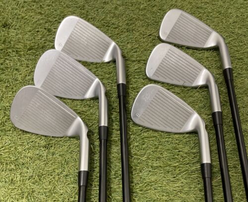 Lefthanded Ping G425 Irons/ 6-PW+UW / Black Dot/Alta Distanza 40 Soft Reg / Used - Picture 10 of 11