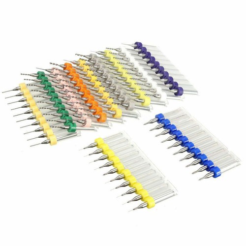 0.1-1.4mm PCB Drill Bit >End Mill Cutting Milling Cutters Kit *Carbide Tools - Picture 2 of 23