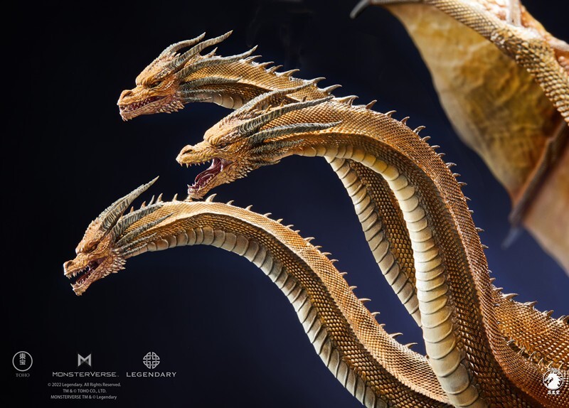 W-Dragon King Ghidorah Godzilla KotM 2019, 78CM Monsterverse W-Dragon King Ghidorah Godzilla KotM 2019, 78CM Monsterverse