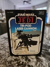 Vintage Star Wars 1983 Return of the Jedi Kenner Sealed Tri-Pod Laser Cannon Toy