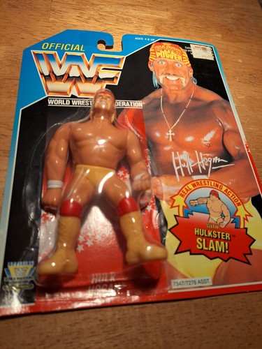 1992 WWF Hulk Hogan Hulkster Slam Action Figure Wr...