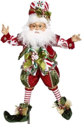 Mark Roberts  North Pole Candy Cane Elf Medium 19.5 Inches 2023 51-37622