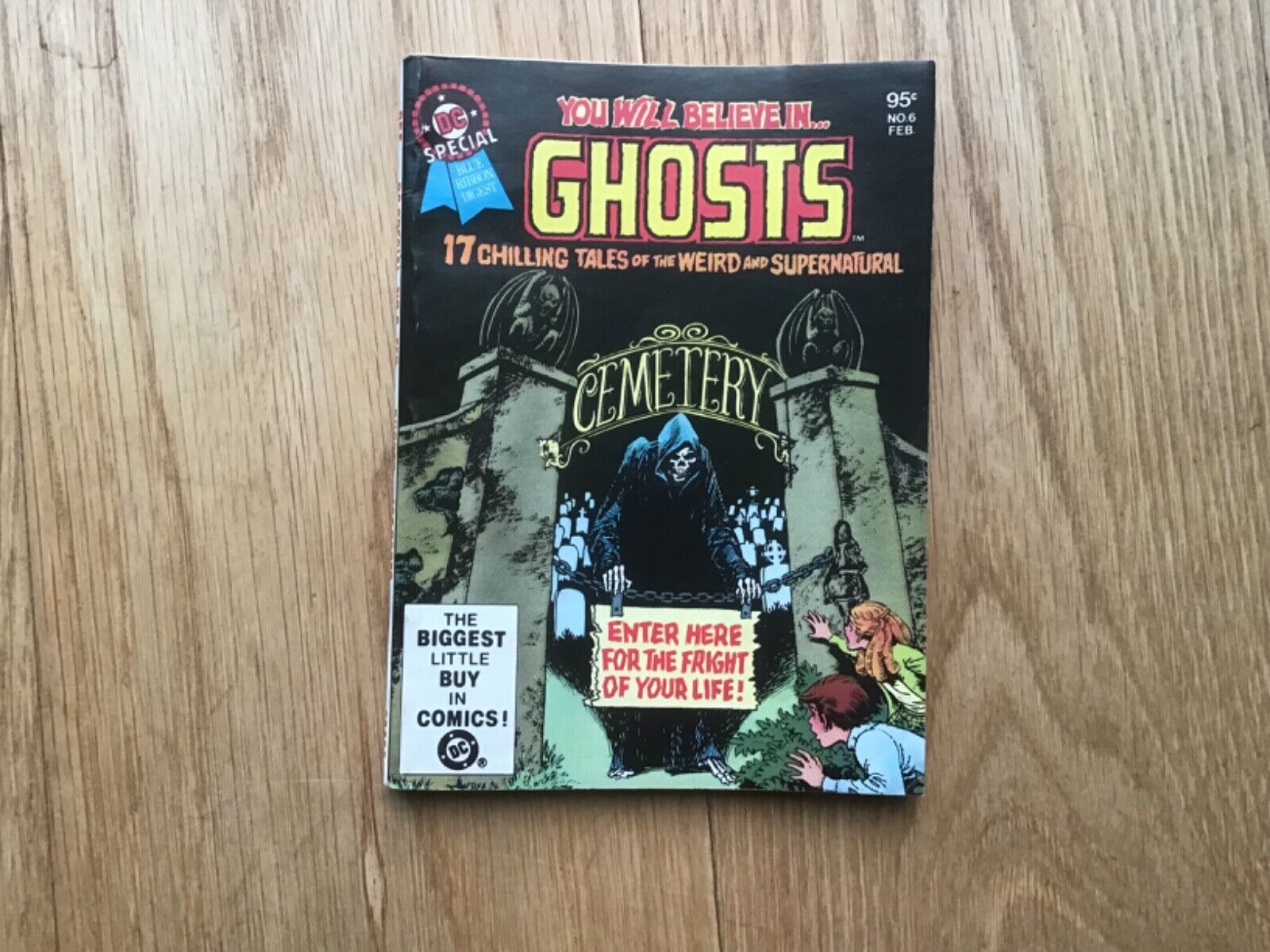 RARE DC Special Blue Ribbon Digest #6 You Will Believe In Ghosts 1981