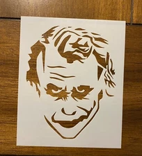 Joker Reusable 10 MIL Laser Cut Mylar Stencil Painting Art Supplies