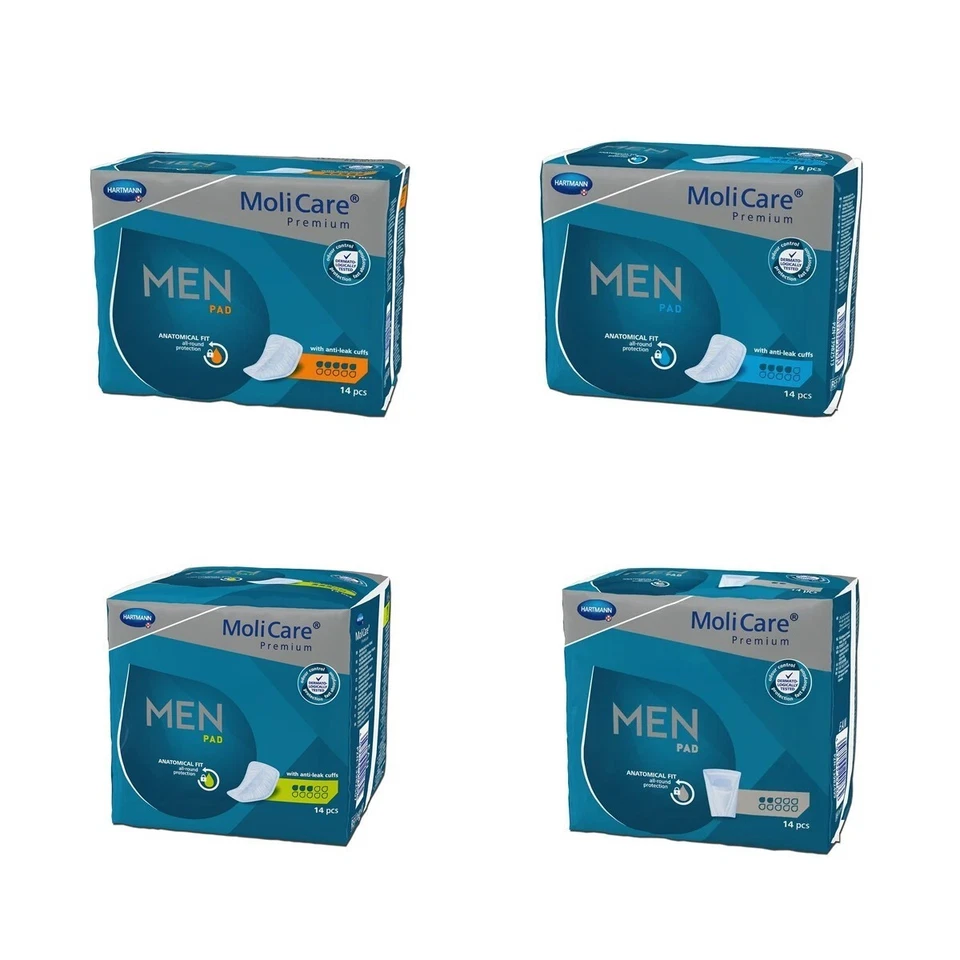 MoliCare Premium Men Pad 2 3 4 5 Tropfen Inkontinenzeinlage Inkontinezslip