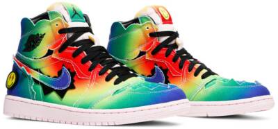 Men's Brand J. Balvin x Air Jordan 1 Retro OG High 'Colores Y