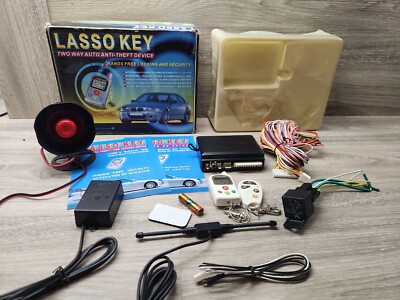RARE VINTAGE LASSO KEY TWO WAY AUTO LOCKING AND SECURITY ( No Remote Start ) 