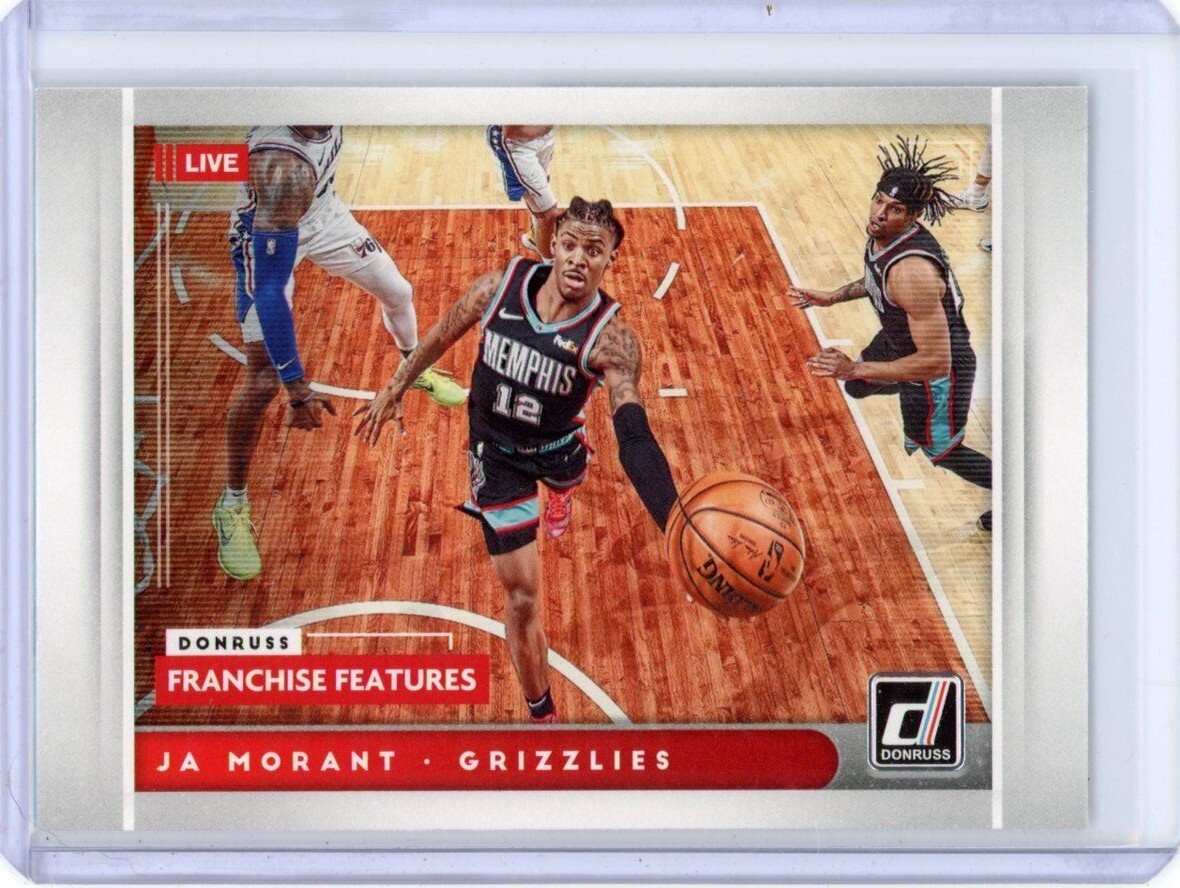 2021-22 Donruss Ja Morant Franchise Features Insert - Memphis Grizzlies