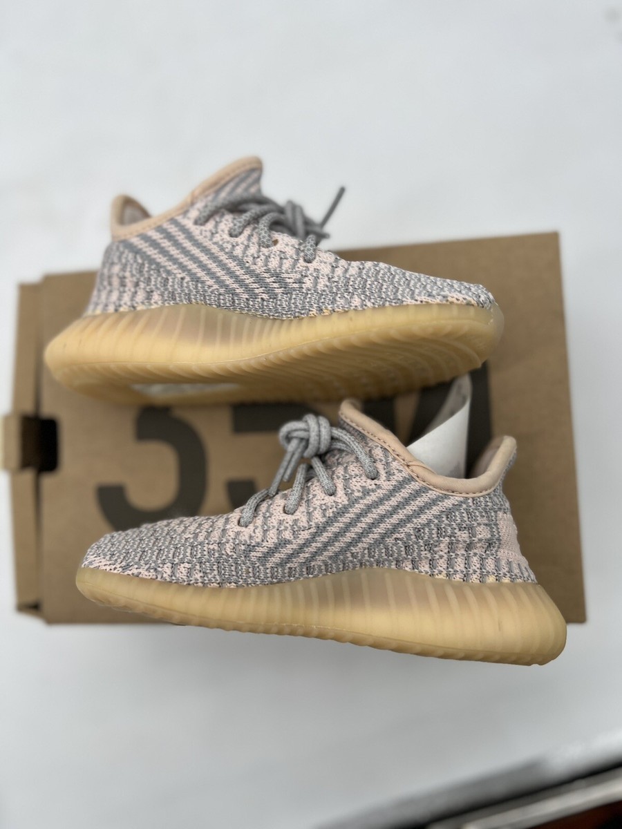 adidas Yeezy Boost 350 V2 Synth Infant Size 8K New Pink Light White Kids 8  | eBay