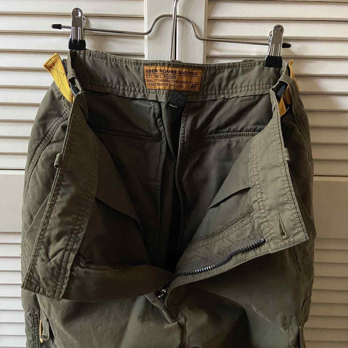 VNTG Abercrombie & Fitch OGreen Cargo Pants Paratrooper