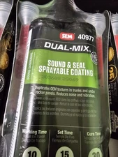 SEM 40977 Sound & Seal Sprayable Coating 7 oz Noise And Vibration Reducer 
