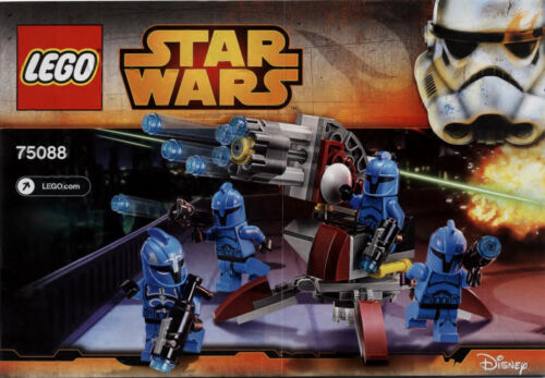 LEGO Star Wars # 75088 Senate Commando Troopers - mode d'emploi (pas de pierres !) - Photo 1/1