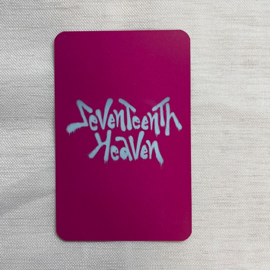 Seventeen svt Mingyu HEAVEN BEATROAD autograph session Bonus