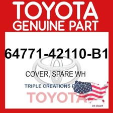 Genuine Toyota 64771-42110-B1 Cover Spare Wheel 6477142110B1 OEM