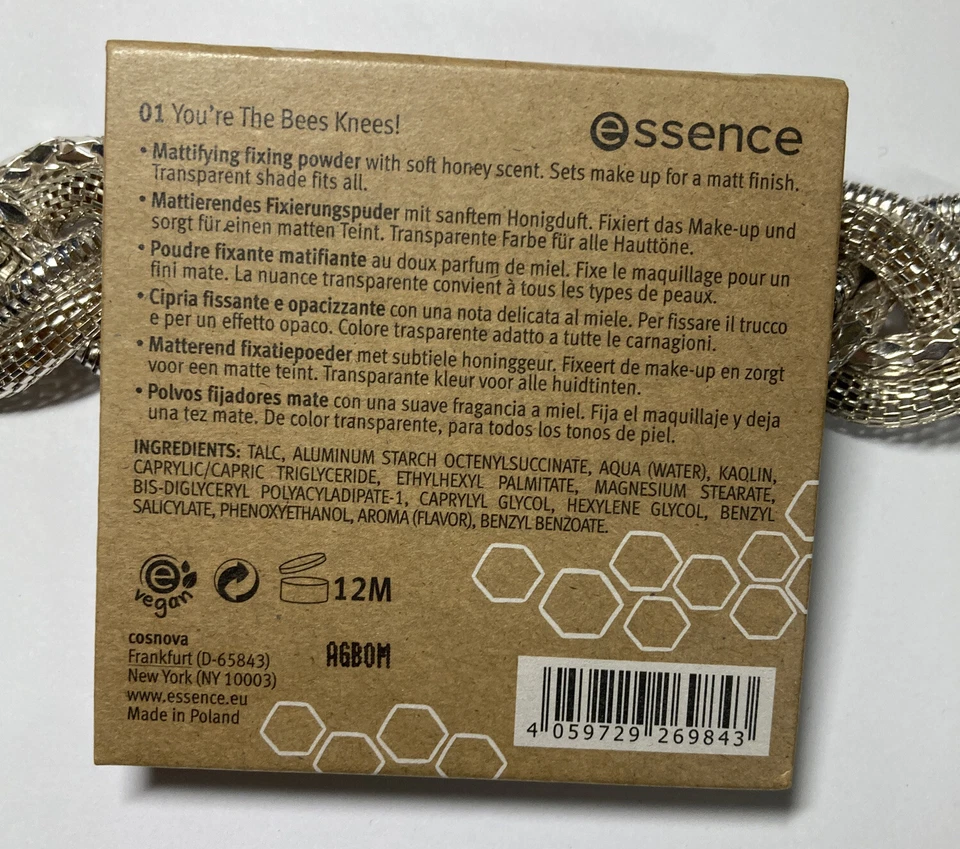 essence Wanna be my Honey? Mattifying Fixing Powder Fixierungspuder 8g *neu* - Bild 2 von 3