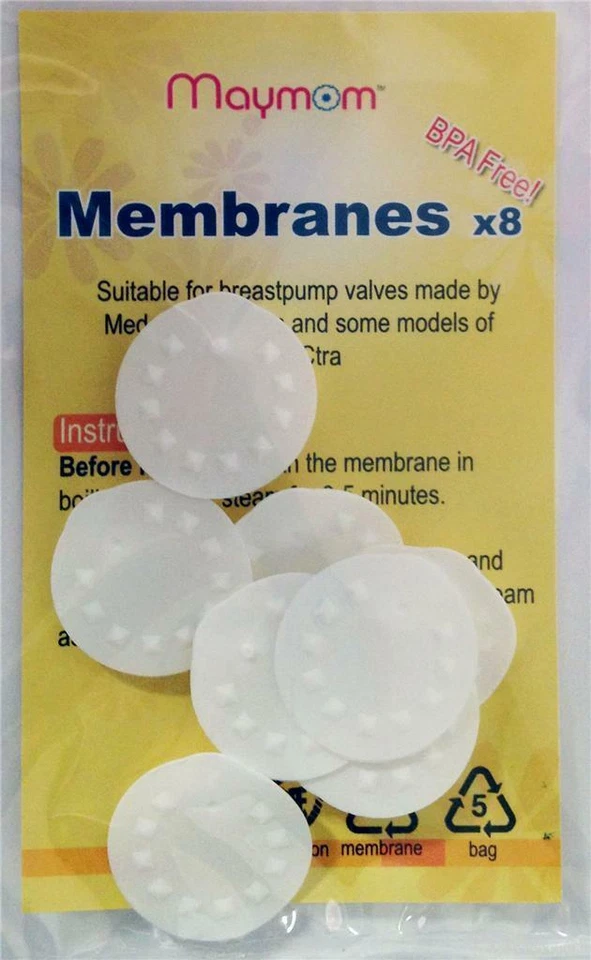 Replacement Membranes for Medela Breast Pumps - Pack of 8