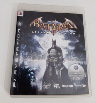 Batman: Arkham Asylum (Sony PlayStation 3, 2009) in OVP inkl. Handbuch