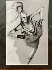 Fashion Illustration Art- Digital Art - Fashion Art - Decore - Croquis