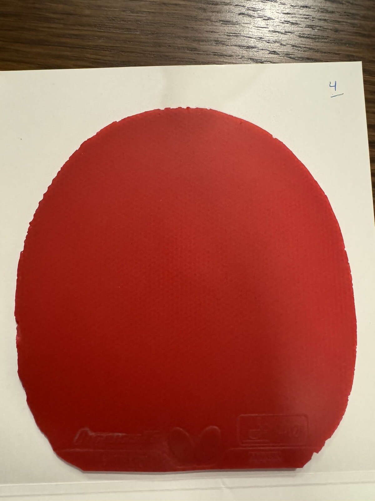 Red Butterfly Dignics 05 2.1 mm Gently Used Table Tennis Rubber eBay