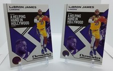 2019-20 LeBron James Panini Chronicles Bronze & Base Los Angeles Lakers Hot🔥🔥