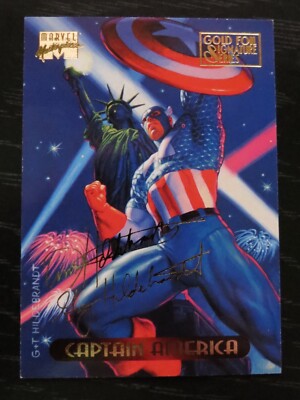 1994 Marvel Masterpieces gold foil Signature cards.  U pick and choose, updated.