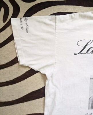 Rare 80s Vintage Bruce Weber Lets Get Lost Shirt Chet Baker Jazz