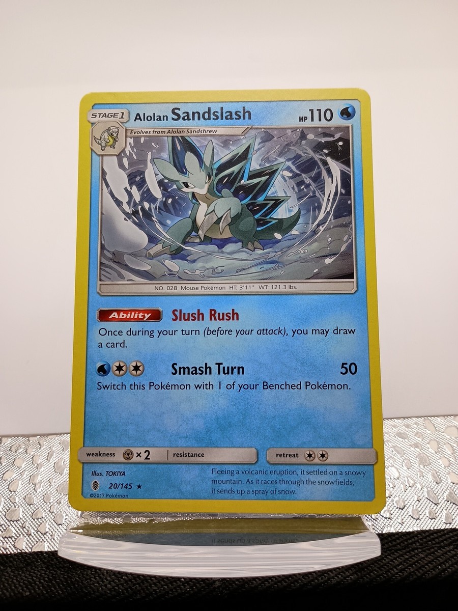 alolan sandslash pokemon card value Pokmon TCG Alolan Sandslash GX Oversized Promos SM236 Holo Promo