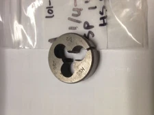 1/4"-30 X 1" HIGH SPEED STEEL ROUND ADJUSTABLE DIE