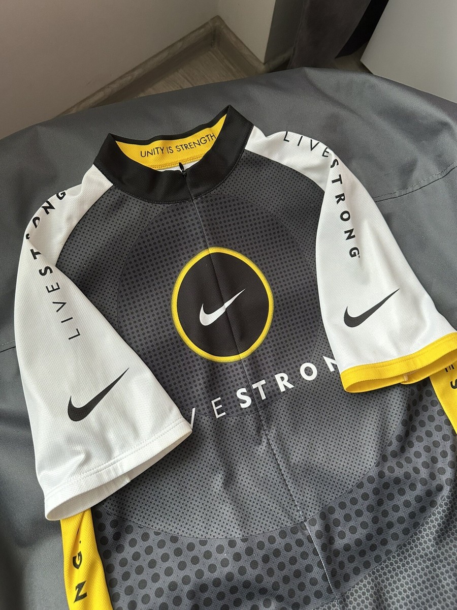 Nike LIVESTRONG サイクルジャージ Lサイズ NIKE CYCLING JERSEY LIVE STRONG ORIGINAL SIZE XL | eBay