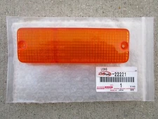 FITS: 85 - 89 TOYOTA MR2 FRONT LEFT SIDE TURN SIGNAL LIGHT LENS OEM BRAND NEW