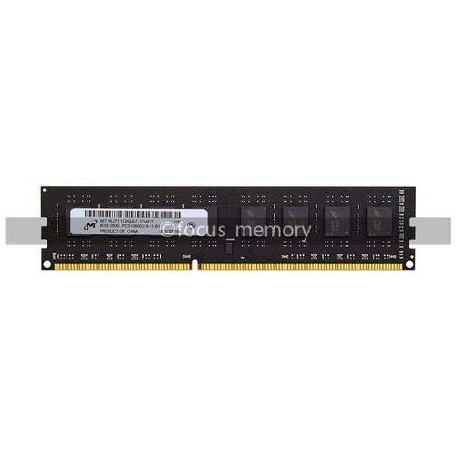 Micron 8GB 16GB 1333 MHz 1600 MHz 1866 MHz DIMM 240-pin Desktop Non-ECC Memory - Picture 3 of 9