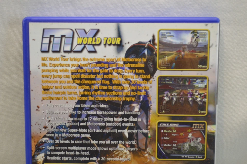 Sony PlayStation 2 PS2 MX vs ATV Unleashed+ World Tour & Go Kart Rally Bundle - Image 3 of 4
