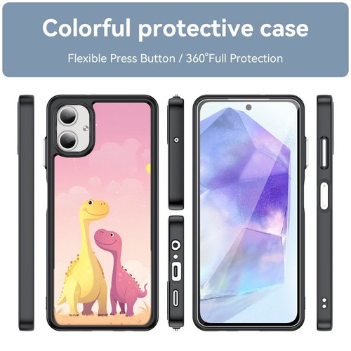 Anti wear Cover cute dinosaurs children For Samsung S25 S24 S23 FE Ultra a15 a16 - Picture 8 of 25