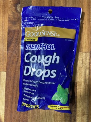 Good Sense Cough Drops Menthol - 30 Drops