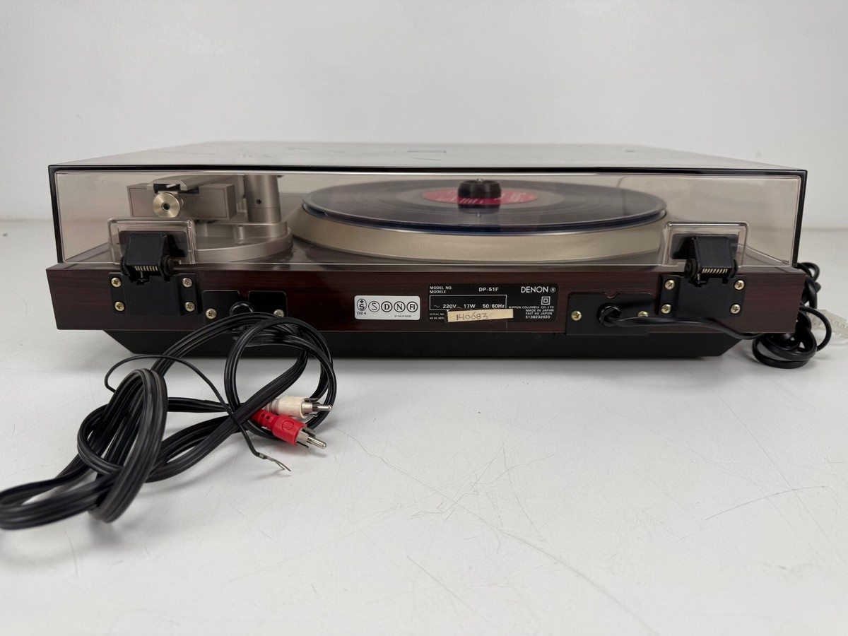 Denon DP-51F Direct Drive Fully Automatic Turntable System