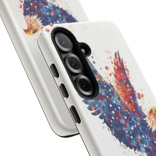Bald Eagle USA Stars - Phone Ink Case for iPhone, Galaxy, Pixel - Picture 191 of 281