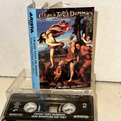 Crash Test Dummies God Shuffled His Feet -Cassette Tape 1993 CLUB EDITION Canada - Image 1 of 2