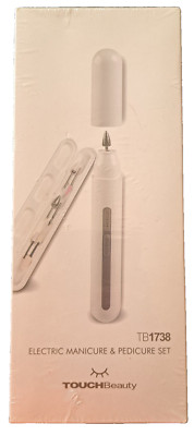 NEW SEALED In Box Touchbeauty  TB1738 Electric Manicure And Pedicure Set