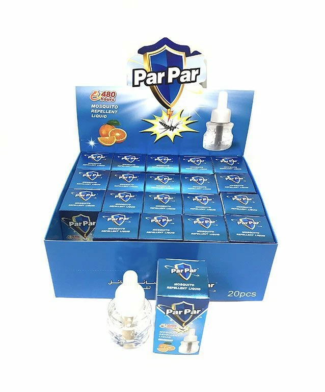 Set 20 pz Ricarica Vaporizzatore Elettrico 50ml Liquido Anti Zanzare Arancia hmj