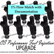 1 Flow Match Bosch Iii Upgrade Fuel Injectors 8 For 96-99 Mercedes 5.0 4.2