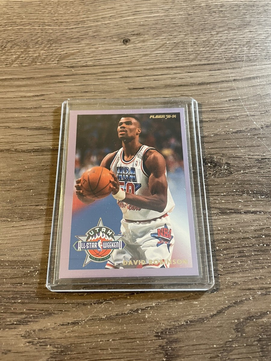 David Robinson 1993-94 FLEER BASKETBALL NBA ALL STAR WEEKEND CARD