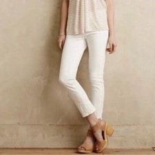 Anthropologie Pilcro and the Letterpress Stet Cropped Jeans Size 31