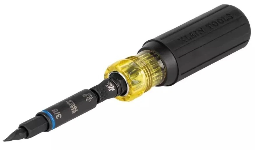 11-in-1 Klein Tools 32500HD KNECT Multi-Bit Screwdriver Nut Driver, Impact Rated - Image 2 of 4