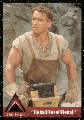 Total Recall 1990 Movie Pacific Card #12 (NM)