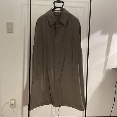 AURALEE Chambray Big Soutien Coat Oversized 3 Long Jacket AURALEE Chambray Big Soutien Coat Oversized 3 Long Jacket