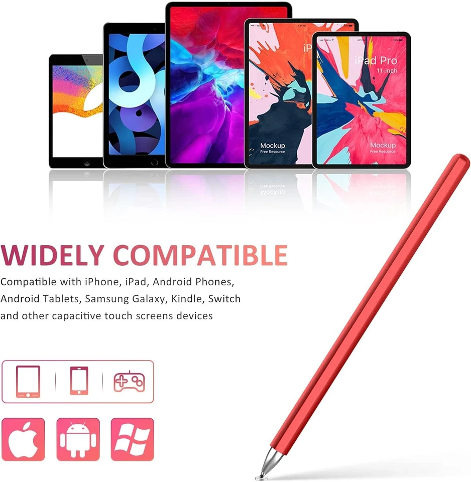 Stylus Pen for iPad Universal Capacitive Stylus Pencil with Magnetic Cap - Image 4 of 4