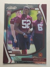 2021 Absolute Retail #178 Jamin Davis RC!!! ~ Washington Football Team