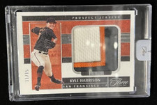 2023 PANINI THREE AND TWO KYLE HARRISON 11/15 PROSPECT JERSEY PATCH! SC-705